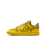 Chaussure nike dunk low x lego ; collection pour ado - jaune