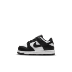 Chaussure nike panda dunk low pour bb et petit enfant - blanc