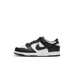 Chaussure nike panda dunk low pour jeune enfant - blanc