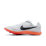 Chaussures � pointes d'athl�tisme nike zoom rival distance - blanc