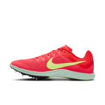 Chaussures  pointes d'athltisme nike zoom rival distance - rouge