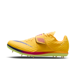 Chaussure de saut � pointes nike high jump elite - jaune