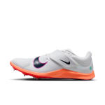 Chaussure de saut � pointes nike zoom rival jump - blanc