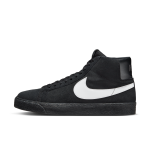Chaussure de skateboard nike sb zoom blazer mid - noir