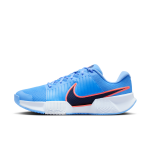 Chaussure de tennis pour terre battue nike gp challenge pro pour femme - bleu