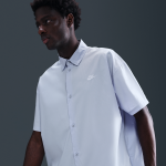 Chemise à manches courtes et boutons nike club pour homme - gris Chemise à manches courtes et boutons nike club pour homme - gris
