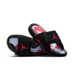 Claquettes jordan hydro vi retro - noir