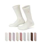 Coffret cadeau de chaussettes mi - mollet pour les f�tes jordan pour ado (9 paires) - blanc