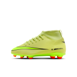 Crampons de foot multi - surfaces � col montant nike jr. mercurial superfly 10 club pour enfant / ado ...