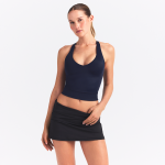 D�bardeur � col en v nikeskims shine pour femme - bleu