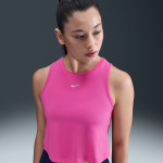 Dbardeur court nike one classic dri - fit pour femme - rose