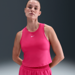 D�bardeur court nike one classic dri - fit pour femme - rose
