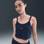 Débardeur court nike chill waffle pour femme - bleu Débardeur court nike chill waffle pour femme - bleu