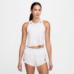 D�bardeur court de running dri - fit adv nike aeroswift pour femme - blanc