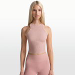 D�bardeur � dos nageur nikeskims ribbed seamless pour femme - rose