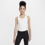 Débardeur dri - fit nike one fitted pour ado (fille) - blanc Débardeur dri - fit nike one fitted pour ado (fille) - blanc