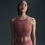 Dbardeur en mesh nike pro pour femme - rose