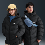 Doudoune ample therma - fit nike sportswear all day play pour ado - noir
