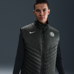 Doudoune sans manches de foot d'paisseur moyenne nike therma - fit chelsea fc windrunner pour homme ...