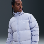 Doudoune en duvet therma - fit nike club pour homme - gris
