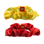 lastiques  cheveux froncs nike x lego ; collection (lot de 2) - jaune