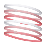 lastiques  cheveux mtalliques nike swoosh sport (lot de 6) - rose