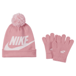 Ensemble 2 pices bonnet et gants nike pour jeune enfant - rose