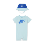 Ensemble combishort et bob nike pe pour b�b� (0 - 9 mois) - bleu