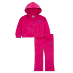 Ensemble deux pices avec legging vas en velours nike pour bb (12 - 24 mois) - rose