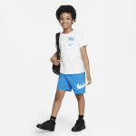 Ensemble deux pi�ces nike coral reef tee and shorts set pour enfant - bleu