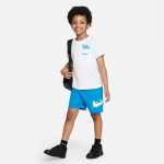 Ensemble deux pi�ces nike coral reef tee and shorts set pour enfant - bleu