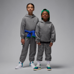 Ensemble deux pices avec sweat  capuche jordan brooklyn fleece pour enfant - gris