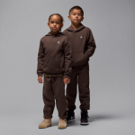 Ensemble deux pices avec sweat  capuche jordan brooklyn fleece pour enfant - marron