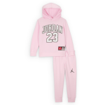 Ensemble deux pices avec sweat  capuche jordan jersey pack pour enfant - rose