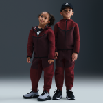 Ensemble deux pi�ces � zip tech fleece nike pour enfant - rouge