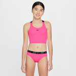 Ensemble midkini  dos crois nike swim pour ado (fille) - rose