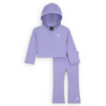 Ensemble de pull côtelé deux pièces jordan heir to the crown pour bébé (12 - 24 mois) - pourpre Ensemble de pull côtelé deux pièces jordan heir to the crown pour bébé (12 - 24 mois) - pourpre