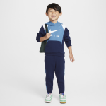 Ensemble avec pull et pantalon en tissu fleece nike air pour tout - petit - bleu