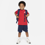 Ensemble short et t - shirt � motif nike pour enfant - bleu
