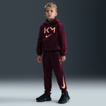 Ensemble sweat � capuche et pantalon en fleece kylian mbapp� pour enfant - rouge