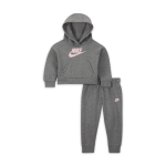 Ensemble sweat  capuche et pantalon de jogging nike club fleece pour bb (12 - 24 mois) - gris
