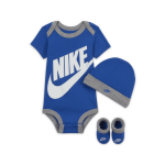 Ensemble trois pièces nike pour bébé (0 - 6 mois) - bleu Ensemble trois pièces nike pour bébé (0 - 6 mois) - bleu