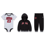 Ensemble trois pièces avec sweat à capuche à zip jordan 23 pour bébé (6 - 12 mois) - noir Ensemble trois pièces avec sweat à capuche à zip jordan 23 pour bébé (6 - 12 mois) - noir
