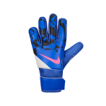 Gants de foot de gardien de but nike match jr. pour ado - bleu