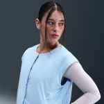 Gilet à garnissage synthétique therma - fit nike 24. 7 perfectstretch pour femme - bleu Gilet à garnissage synthétique therma - fit nike 24. 7 perfectstretch pour femme - bleu