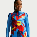 Haut d'entra�nement de foot d'avant - match nike dri - fit fc barcelona strike 4e tenue pour femme - ...