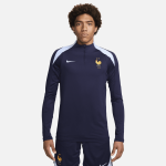 Haut d'entra�nement de foot nike dri - fit fff strike pour homme - bleu