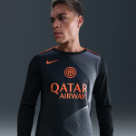 Haut de football  manches longues avant - match nike dri - fit total 90 inter milan academy pro third ...