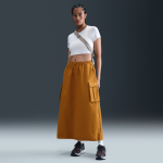 Jupe cargo ample nike pour femme - marron