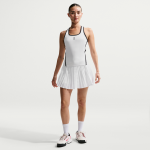 Jupe de tennis taille haute dri - fit nike victory pour femme - blanc